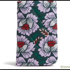 Vera Bradley Lotus Sea Moss Double Eye Case